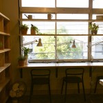 gain-Yの本棚と作業スペース